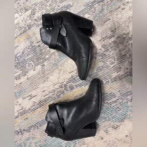 Rag & Bone Black Ankle Boots
